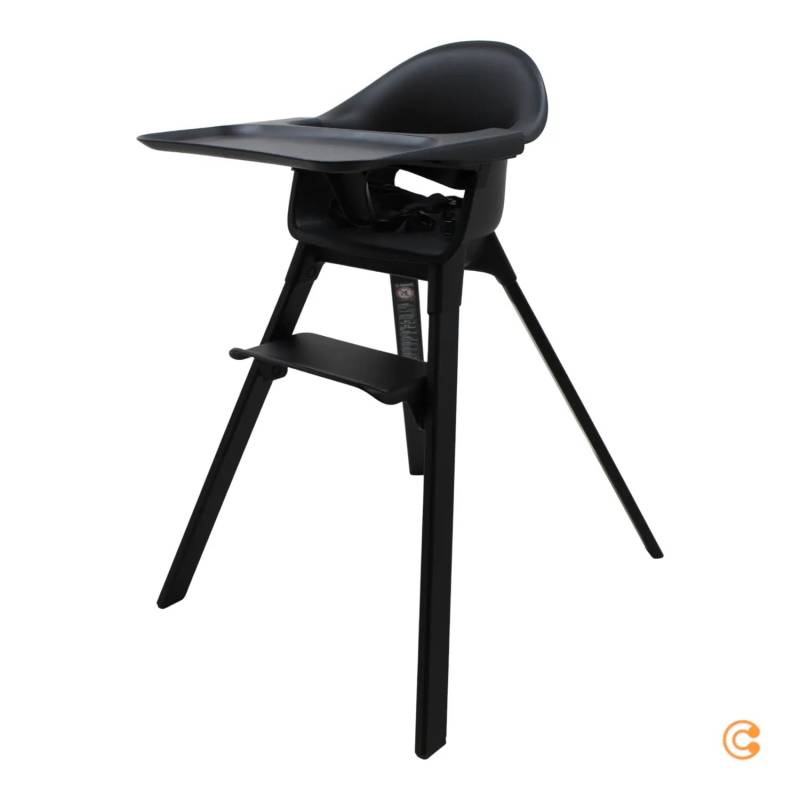 B-Ware Stokke Clikk Hochstuhl Kinderhochstuhl Kombistuhl Kinderstuhl Black Natural von STOKKE