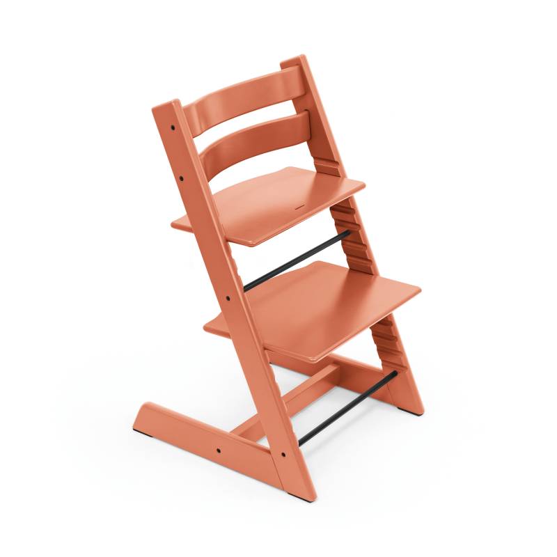 Stokke Hochstuhl Tripp Trapp Terracotta Babystuhl Kinderstuhl Möbel Sitzmöbel B-Ware von STOKKE