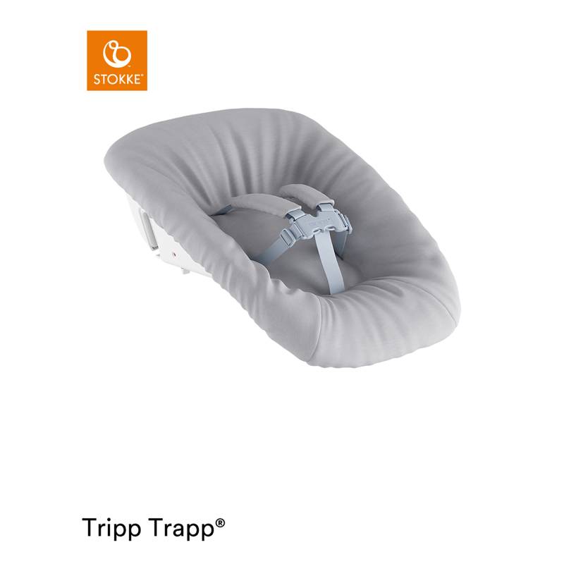 Stokke Tripp Trapp Newborn Set Hochstuhl Aufsatz Sitzerhöhung Grey B-Ware von STOKKE