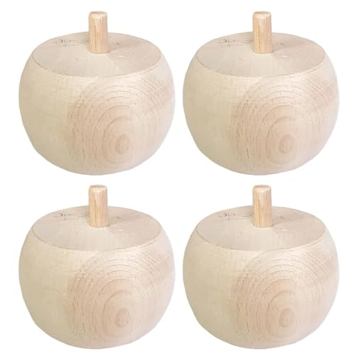 STOLMET Möbelbein aus Buchenholz Möbelfüße aus Holz Möbelfuß Unlackiert Sofa Couch Stuhl Ottomane Schrank 55 mm Höhe Rohholz 4 Stück TOE05 STOLMET Möbelbein aus Buchenholz Möbelfüße aus Holz Möbelfuß Unlackiert Sofa Couch Stuhl Ottomane Schrank 55 mm Höhe Rohholz 4 Stück TOE05 von STOLMET