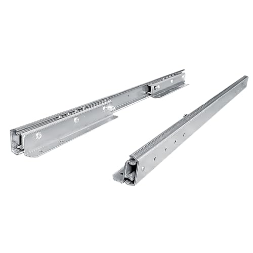 Stolmet Auszugsschiene Führungsschiene Für Tisch Länge 120 cm Zusammengeklappt Standardauszug Einlage 102 cm Auszugssysteme Schienen von STOLMET