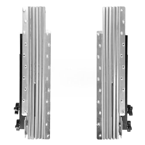 Stolmet Auszugsschiene Mit Beinen Führungsschiene Für Tisch Länge 62 cm Zusammengeklappt 4 Einlagen 50 cm Auszugssysteme Schienen von STOLMET