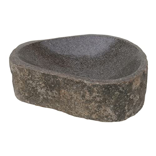 STONE art & more Exklusive Steinschale, Vogeltränke, oval, Ø ca. 30 cm, Steinmetzarbeit aus Naturstein, frostfest STONE art & more Exklusive Steinschale, Vogeltränke, oval, Ø ca. 30 cm, Steinmetzarbeit aus Naturstein, frostfest von STONE art & more