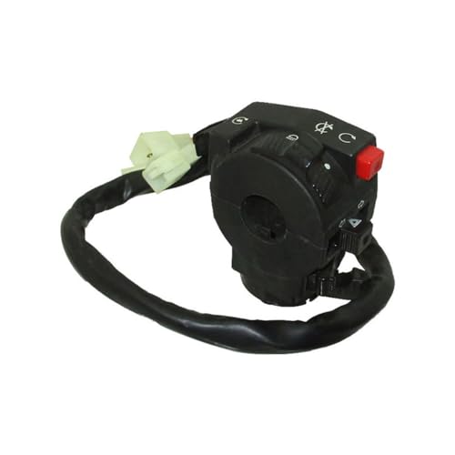 stoneder Griff Control Switch mit Choke Hebel 13 Draht 5 Funktion für ATV Quad 4 wheeleer 110 cc 125 cc 150 cc 200 cc 250 cc TAOTAO SunL ROKETA Kazuma - von STONEDER