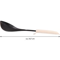 Küchenhelfer-Set, 6-tlg., mit praktischer Stütze und Griffen mit Stroh von STONELINE®