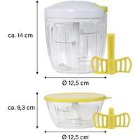 STONELINE® Multi-Zerkleinerer-Set, 9-tlg., gelb von STONELINE®