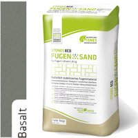 Stones Eco Fugensand 1-20 mm Basalt 25kg von KEINE ANGABE