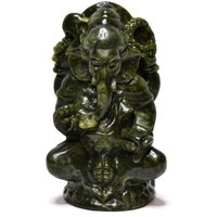 Ganesha Jade, Nephrit Ganesha von STONESandSPIRIT