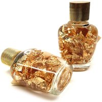 Goldfläschen Mit 24 Karat Goldflocken von STONESandSPIRIT