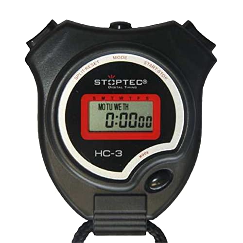 Stoptec Stoppuhr HC-3 | Digitale Stoppuhr | Hobby | Sport | Freizeit | spritzwasserfest | für Kinder geeignet Stoptec Stoppuhr HC-3 | Digitale Stoppuhr | Hobby | Sport | Freizeit | spritzwasserfest | für Kinder geeignet von STOPTEC DIGITAL TIMING