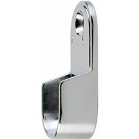 Stor Planet - 2 Schrankhalterungen zur Wandmontage, oval, Chrom 68281 von STOR PLANET