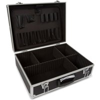 Perel - werkzeugkoffer mit aluminiumrahmen - 455 x 330 x 152 mm - 22,8 l - schwarz von Perel