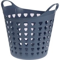 Flexibler Wäschekorb aus Kunststoff, 26 l von STORAGE SOLUTIONS