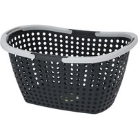 Storage Solutions - Korb aus Kunststoff mit Tragegriffen, 44 x 31 x 22 cm von STORAGE SOLUTIONS