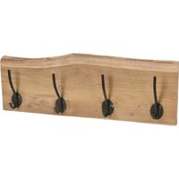 Storage Solutions - Hakenleiste, 4 Metallhaken, 50 cm von STORAGE SOLUTIONS