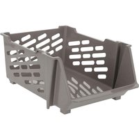 Storage Solutions - Kunststoffkorb zur Aufbewahrung, 44 x 36 x 20 cm von STORAGE SOLUTIONS