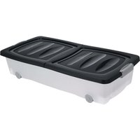 Storage Solutions - Aufbewahrungsbehälter auf Rollen, recycelter Kunststoff, 32 l von STORAGE SOLUTIONS
