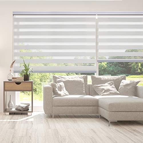 STORESDECO Premium Doppelrollo mit Bohren 250H x 160B cm für Fenster & Türen - Zuverlässiger Licht- & Sichtschutz - Kindersichere Rollos für Fenster mit Bohren & Einfacher Montage - Mit&Ohne Motor STORESDECO Premium Doppelrollo mit Bohren 250H x 160B cm für Fenster & Türen - Zuverlässiger Licht- & Sichtschutz - Kindersichere Rollos für Fenster mit Bohren & Einfacher Montage - Mit&Ohne Motor von STORESDECO