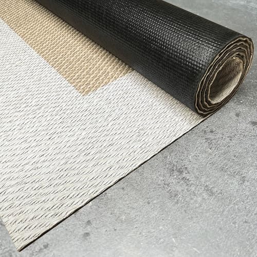 STORESDECO In & Outdoor Teppich 140x200cm - Wetterfeste Teppiche für Balkon & Terrasse - Waschbarer Küchenteppich & Läufer für Flur Wohnzimmer Esszimmer mit Rutschfester Unterseite -Made in Europe von STORESDECO