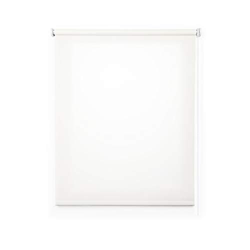 STORESDECO Lichtdurchlässig Rollo, Glatt, Rollo für Fenster und Türen|140 cm x 250 cm, Weiß von STORESDECO