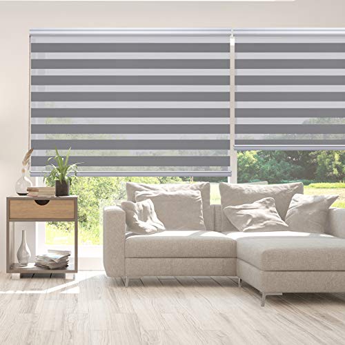 STORESDECO Premium Doppelrollo mit Bohren 250H x 140B cm für Fenster & Türen - Zuverlässiger Licht- & Sichtschutz - Kindersichere Rollos für Fenster mit Bohren & Einfacher Montage - Mit&Ohne Motor STORESDECO Premium Doppelrollo mit Bohren 250H x 140B cm für Fenster & Türen - Zuverlässiger Licht- & Sichtschutz - Kindersichere Rollos für Fenster mit Bohren & Einfacher Montage - Mit&Ohne Motor von STORESDECO