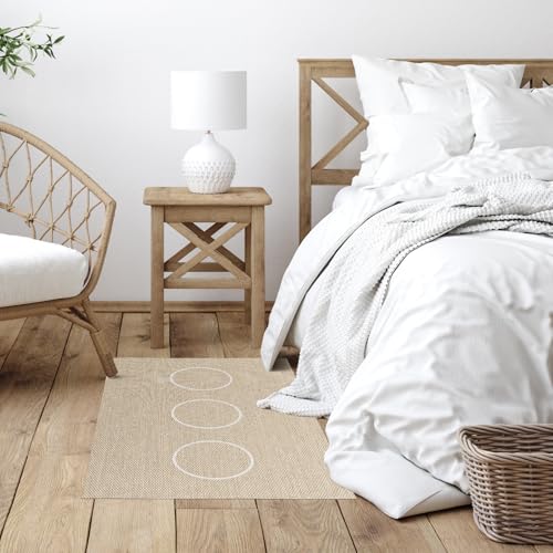 STORESDECO In & Outdoor Teppich 60x90cm - Wetterfeste Teppiche für Balkon & Terrasse - Waschbarer Küchenteppich & Läufer für Flur Wohnzimmer Esszimmer mit Rutschfester Unterseite - Made in Europe von STORESDECO
