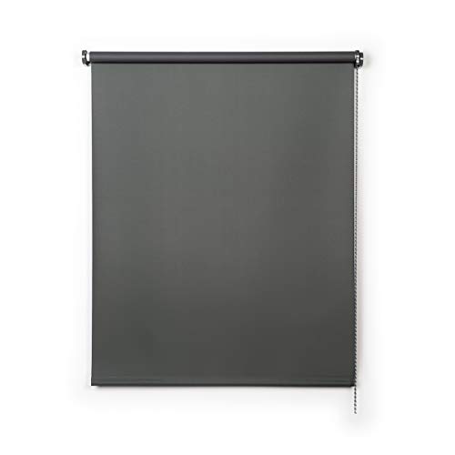 STORESDECO Verdunkelungsrollo Fensterrollo Blackout, Rollo für Fenster und Tür | Grau, 100 cm x 180 cm von STORESDECO