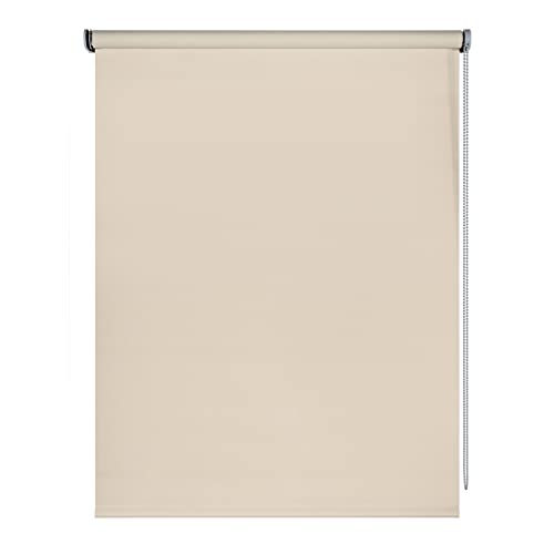 STORESDECO Verdunklungsrollo 250H x 100B cm mit Bohren - Thermo Fenster Rollos für Innen & Außen Schützt vor UV- & Infrarotstrahlen - Kindersicheres Verdunkelungsrollo für Fenster & Türen von STORESDECO