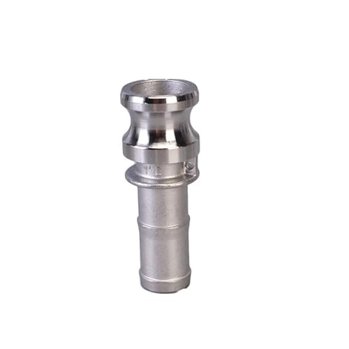 STORKY 1/2 3/4 1-1/4 304 Edelstahl Homebrew Camlock Fitting Adapter MPT FPT Barb Camlock Schnellkupplung for Schlauchpumpenarmaturen ( Color : E , Size : 3/4" ) von STORKY