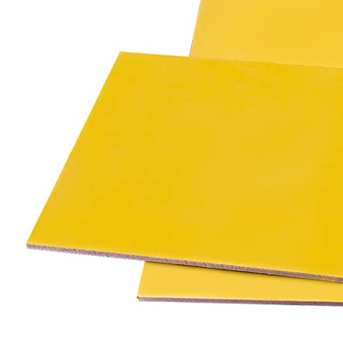 STORKY 1Pcs Epoxy Platte Hochtemperaturbeständige 3240 Fiberglas Fiberglas Blatt Dicke 0,5-8mm for Circuit Insulation Board DIY (Color : Thickness 4mm, Size : 100x200mm) von STORKY