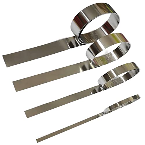 STORKY Breite 20 mm 301 Edelstahlband Dicke 0,1~2 mm Hochelastischer Edelstahlfolienstreifen (Color : 0.3x20x5000mm) von STORKY