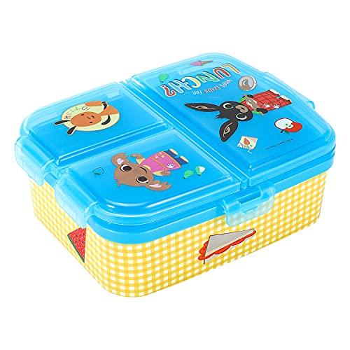 Bing XL Lunchbox mit mehreren Fächern, rechteckig, BPA-frei Bing XL Lunchbox mit mehreren Fächern, rechteckig, BPA-frei von STORLINE