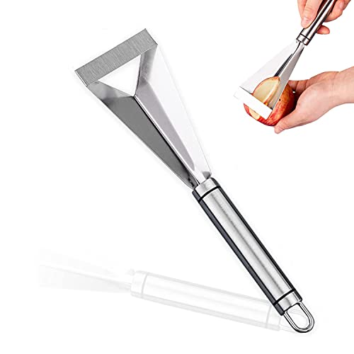 Edelstahl Obst Schnitzmesser, Dreieckige Form Obst Gemüse Messer, Obst Gemüse Messer Gemüsemesser für Home Restaurant Fruit Party von STOUCLA