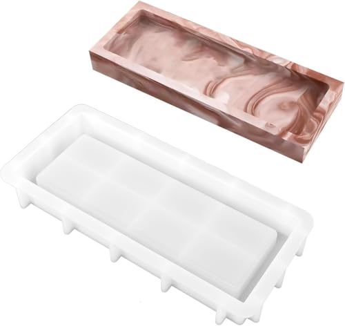 STOUCLA DIY,Silikonform Tablett Mit Rand, Silikonform Rechteck Tablett Groß Resin Silikonform Tablett, Silikonformen GießFormen Tablett Rechteck Obsttablett Epoxidharz Gießformen STOUCLA DIY,Silikonform Tablett Mit Rand, Silikonform Rechteck Tablett Groß Resin Silikonform Tablett, Silikonformen GießFormen Tablett Rechteck Obsttablett Epoxidharz Gießformen von STOUCLA