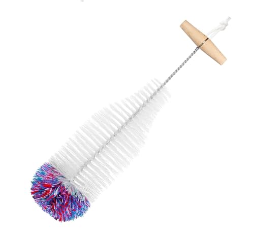 Set Flaschenbürste,35cm Flaschenbürste kompatibel mit Sodastream Glasflasche,kratzerfreier Flaschenreiniger Bürste für Glaskaraffe,Sodaflaschen,Babyflaschen,Trinkflaschen(1 Stück) von STOUCLA