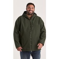 STOY Softshelljacke "STW 17 MN SFTSHLL JCKT", Wasserabweisende, atmungsaktive Softshelljacke mit abnehmbarer Kapuze von STOY