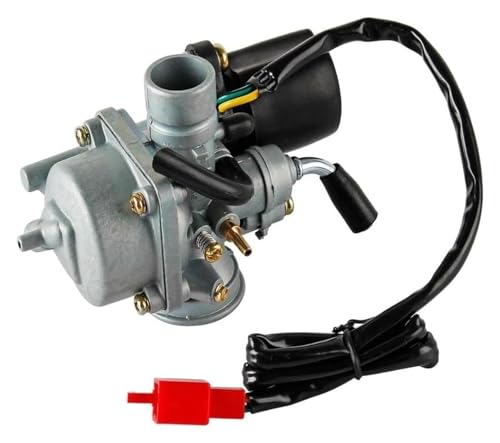 Für 50cc Für Piag&gio Für SFERA 50 JOG50 Für QUARTZ FREE 25 ZIP TPH 17,5mm Einschließlich E-Choke Kaltstarter Motor Vergaser Motorrad Vergaser Reparatursatz von STQNXR