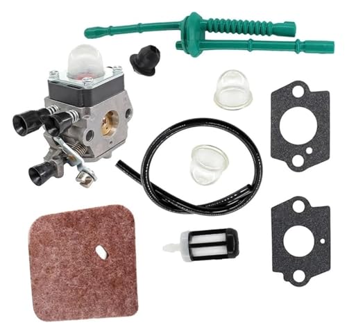 Für FS38 FS45 FS46 FS55 FS85 KM55 Vergaser Carby Service Kit Mit Dichtung Luftfilter Kraftstoff Linie Assem motorrad vergaser reparatursatz von STQNXR