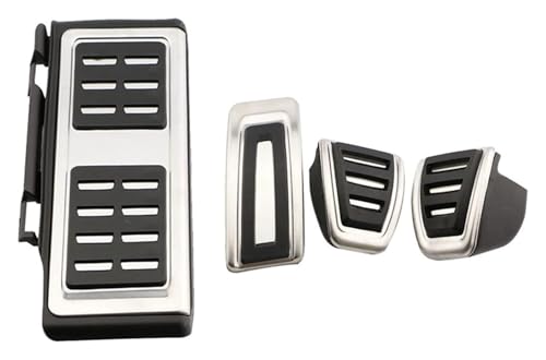 STQNXR Auto Pedal Zubehör Für VW Für Arteon CC 3H7 2017 2018 2019 2020 2021 2022 Auto Styling Pedale Kraftstoff Bremse Restfoot Kein Bohren Pedal Abdeckung Pad Auto Pedal von STQNXR