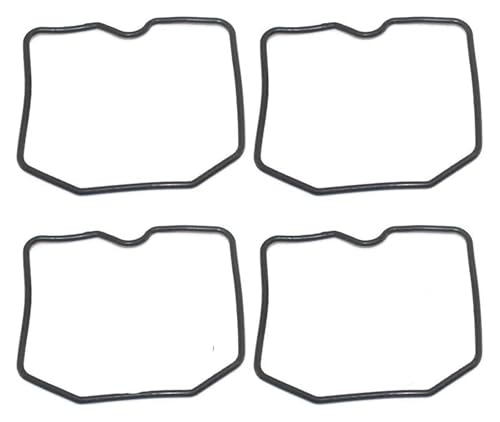 STQNXR Dichtung aus Gummi Vergaser Für Kawasaki GPZ900R GPZ 900 R Für Ninja ZX900A ZX 900 EINE 1984-1992 Motorrad Vergaser Reparatur Kit Schwimm Nadel Dichtung Zubehör(4pcs Gasket) von STQNXR