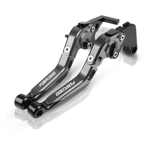 STQNXR Verstellbar Brembeshebel Für Y&AMAHA FJR1300 FJR1300A FJR 1300 2004-2017 Motorrad CNC einstellbare Faltbare ausziehbare Bremskupplungshebel(4) von STQNXR