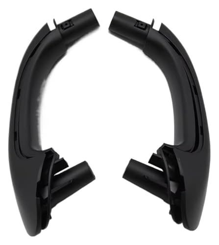 STQNXR innen türgriff Für B&enz Für W203 Für C-Klasse Limousine 2000-2007 Auto Vorne Links Rechts Innentür Zuggriff Set Ersatz(Black Front 2pcs) von STQNXR