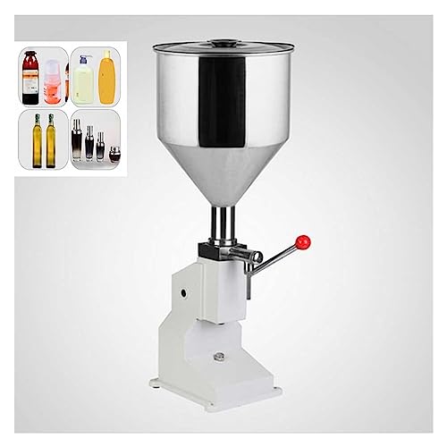 1-100 ml Lebensmittelfüllmaschine Manueller Druck Edelstahl Pastenabgabe Flüssigkeitsverpackungsausrüstung Verkaufte Crememaschine A03,Genaue Quantifizierung(Fill rang 1-20ml) von STRAFBRG
