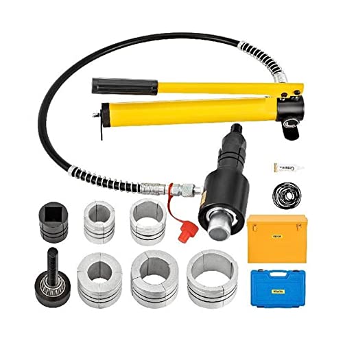 10 Ton Hydraulisches Auspuffrohr-Expander-Kit 1-5/8 bis 4-1/4-Zoll-Manuelles Automobil-Schalldämpfer-Rohr-Stretcher-Erweiterungswerkzeug-Set,Sicherheitsversicherung von STRAFBRG