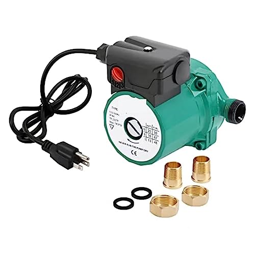 100W Warm Ultra-leise Druckerhöhungspumpe Zentralheizung Kessel Warmwasser-Umwälzpumpe Klimaanlage Haushaltsheizung, Zuverlässig und langlebig(Pipe diameter 60mm) von STRAFBRG