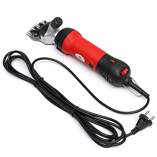 1200w elektrische Schafschere 13 Zähne gerades Messer Bergwolle Rasur Anpassung Push Shear Trimming Tool Pet Hair Clipper,Leistungsstark und Effizient(2) von STRAFBRG