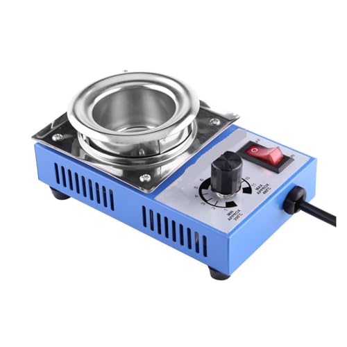 150 W Löttopf Löt-Entlötbad 50 mm ST-21C 450 Grad max. Edelstahl-Löttopf Löt-Entlötbad, Schnelle Wärmeleitung(A machine) von STRAFBRG