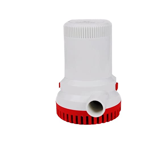 1500/2000gph Bilgenpumpe for Boote 24 V Hochdruck-Bilgenpumpe 24 V DC 12 V Kajakregel Wasser Elektrisches Zubehör, Zuverlässig und langlebig(12V,1500GPH) von STRAFBRG