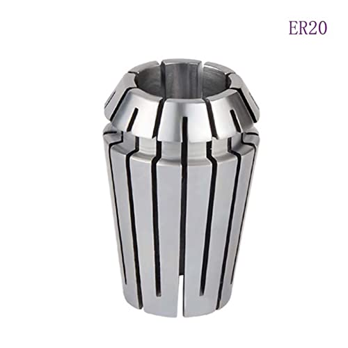 1pcs 1-13mm ER20 Frühlingscollet -Set CNC Arbeitsprogrammstich- und Mahlen -Drehmaschine und Spindelmotor, Rostschutz(ER20-9.5MM) von STRAFBRG
