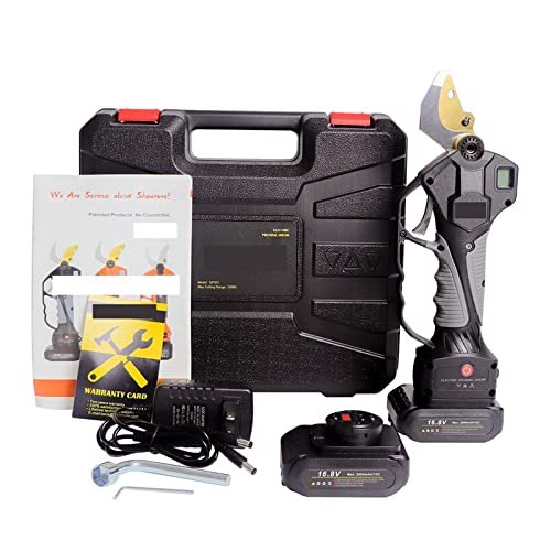 25 mm Akku-Elektro-Gartenschere 16,8 V Lithium-Ionen-Astschere Effizienter Obstbaum-Bonsai-Astschneider,Kontrollierter Betrieb(Shears(Case)) von STRAFBRG